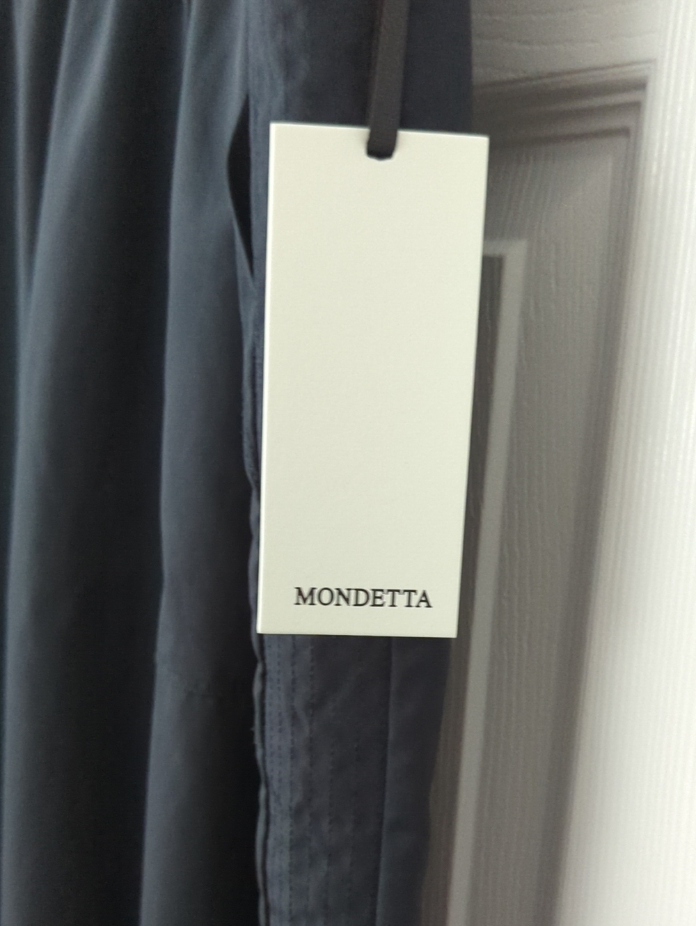 NWT! ~MONDETTA~ FABULOUS BLACK WIDE LEG PANTS-L - Picture 11 of 13